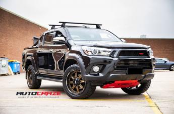 TOYOTA HILUX 4WD GD10 GLOSS BRONZE WITH GLOSS BLACK MILLED